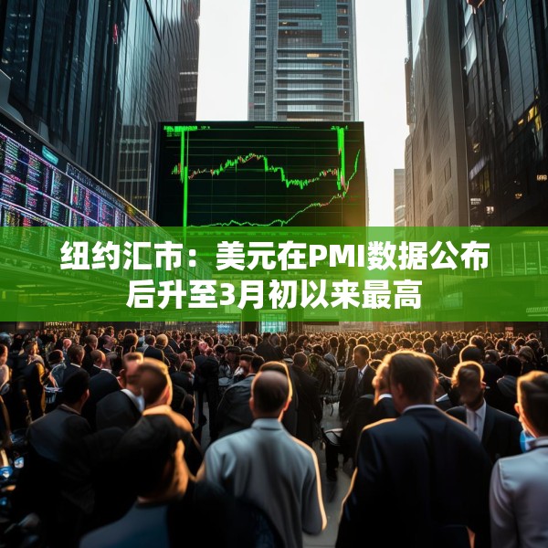 纽约汇市：美元在PMI数据公布后升至3月初以来最高