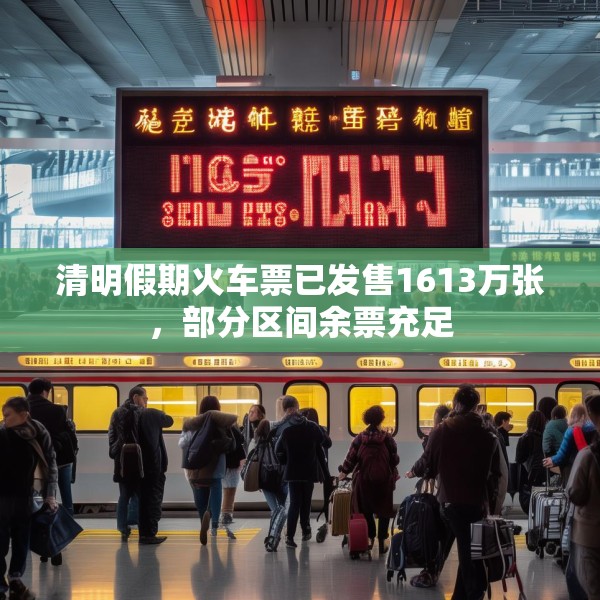 清明假期火车票已发售1613万张，部分区间余票充足