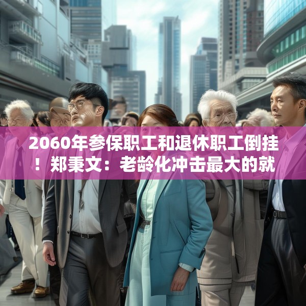 2060年参保职工和退休职工倒挂！郑秉文：老龄化冲击最大的就是养老金制度