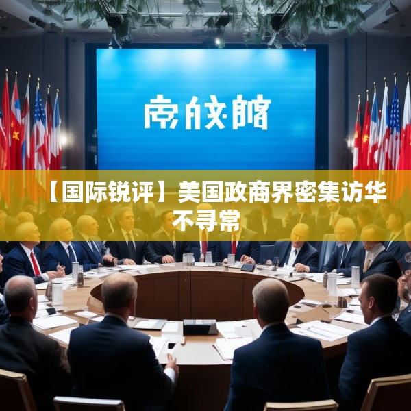 【国际锐评】美国政商界密集访华不寻常