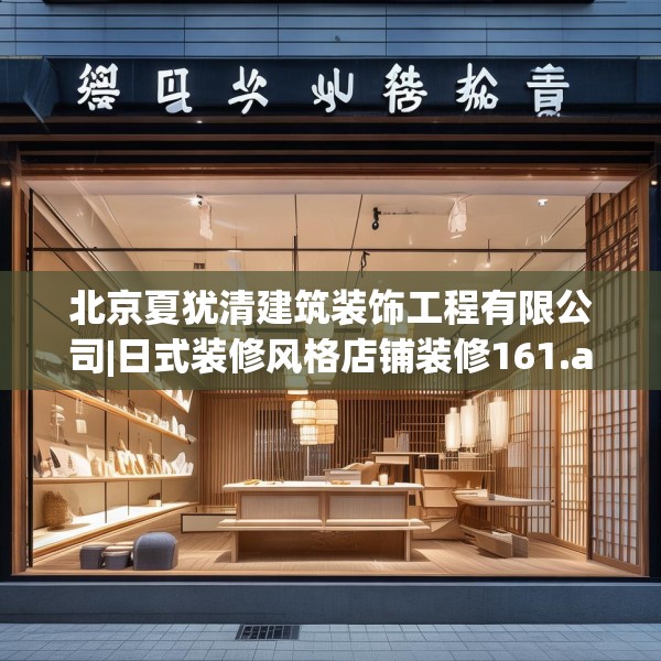 北京夏犹清建筑装饰工程有限公司|日式装修风格店铺装修161.a37b38c41fgy.48bnbn