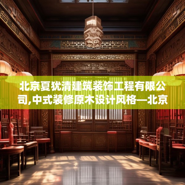 北京夏犹清建筑装饰工程有限公司,中式装修原木设计风格—北京夏犹清建筑装饰工程有限公司382.a258b259c262fgy.269htyj