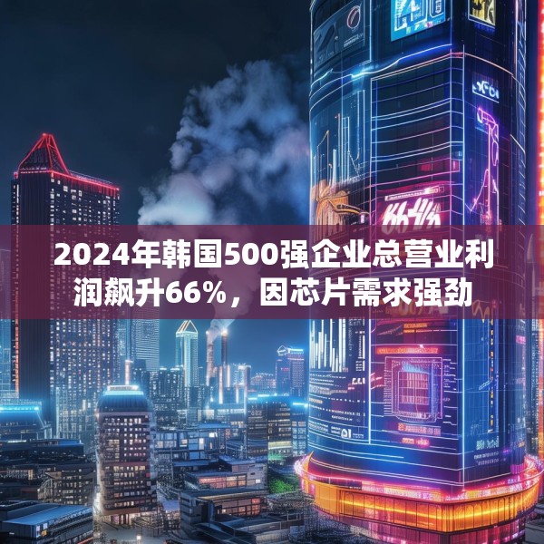 2024年韩国500强企业总营业利润飙升66%，因芯片需求强劲