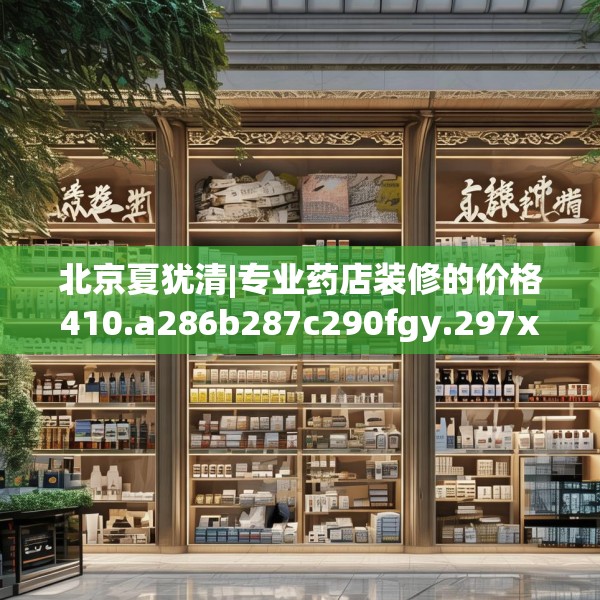 北京夏犹清|专业药店装修的价格410.a286b287c290fgy.297xczxv