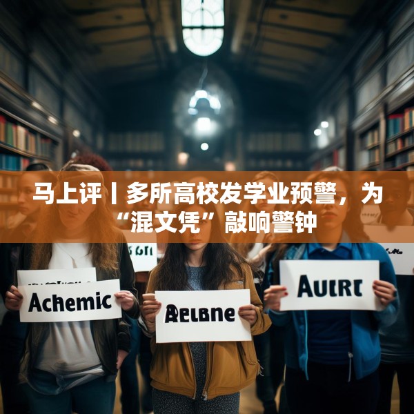 马上评丨多所高校发学业预警，为“混文凭”敲响警钟