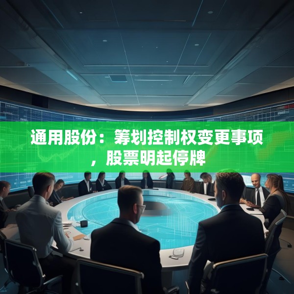 通用股份：筹划控制权变更事项，股票明起停牌