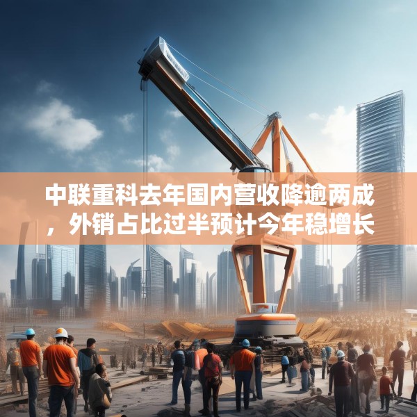 中联重科去年国内营收降逾两成，外销占比过半预计今年稳增长