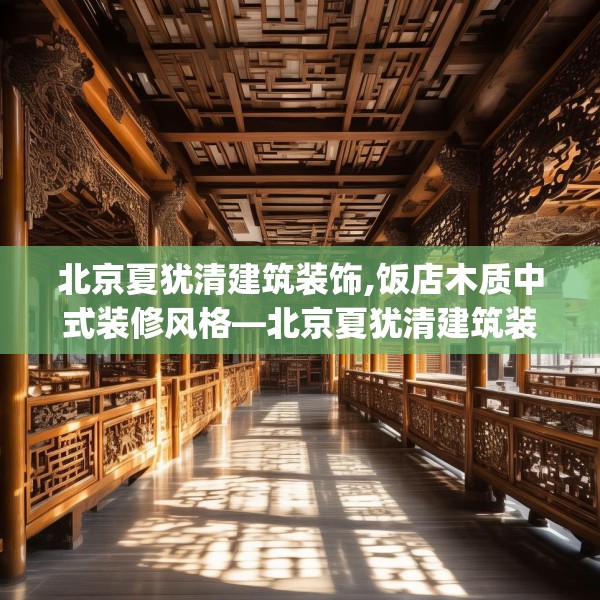 北京夏犹清建筑装饰,饭店木质中式装修风格—北京夏犹清建筑装饰565.a441b442c445fgy.452fdsfds