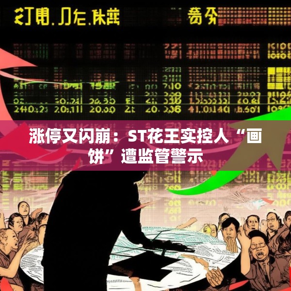 涨停又闪崩：ST花王实控人“画饼”遭监管警示