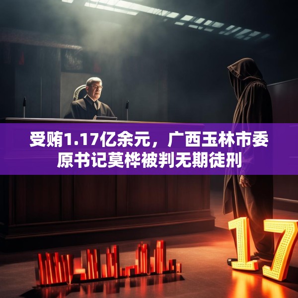 受贿1.17亿余元，广西玉林市委原书记莫桦被判无期徒刑