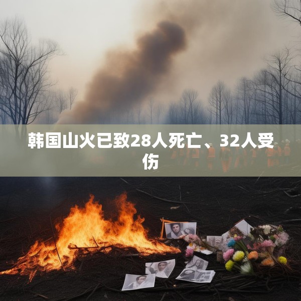 韩国山火已致28人死亡、32人受伤