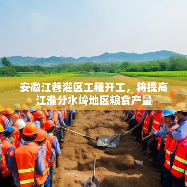 安徽江巷灌区工程开工，将提高江淮分水岭地区粮食产量