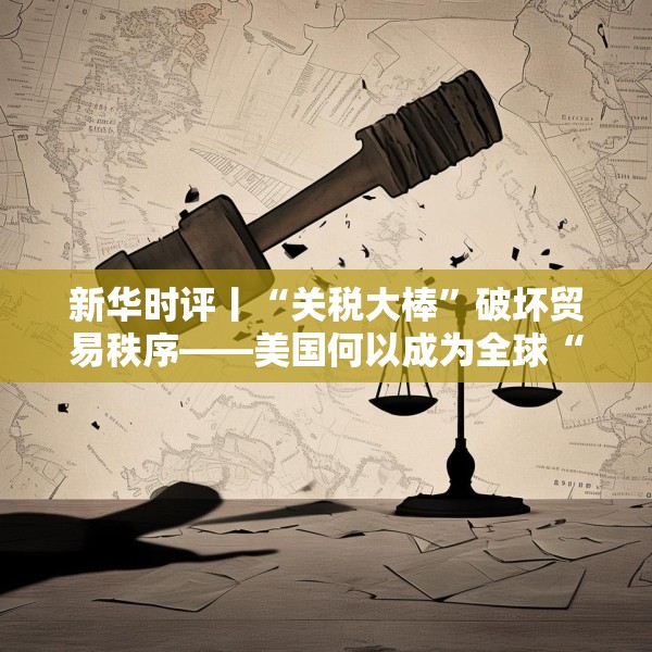 新华时评丨“关税大棒”破坏贸易秩序——美国何以成为全球“风险源”