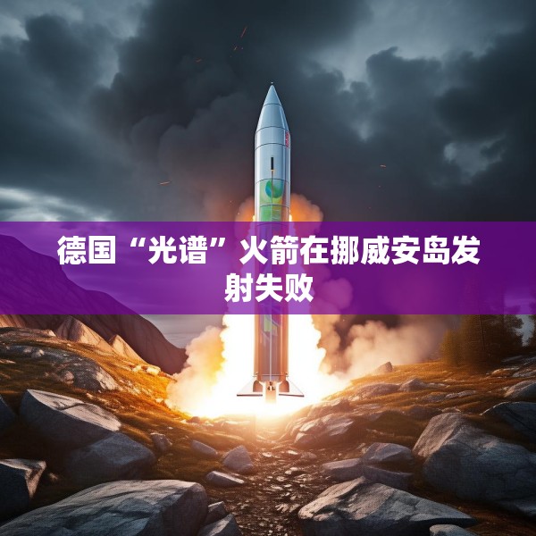 德国“光谱”火箭在挪威安岛发射失败
