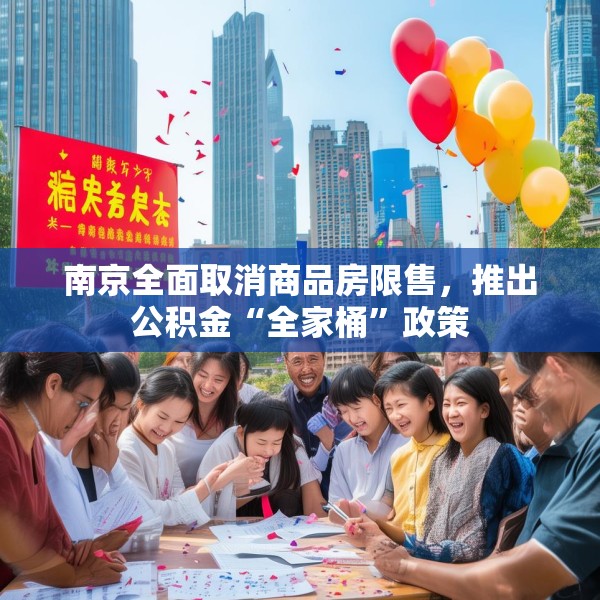 南京全面取消商品房限售，推出公积金“全家桶”政策