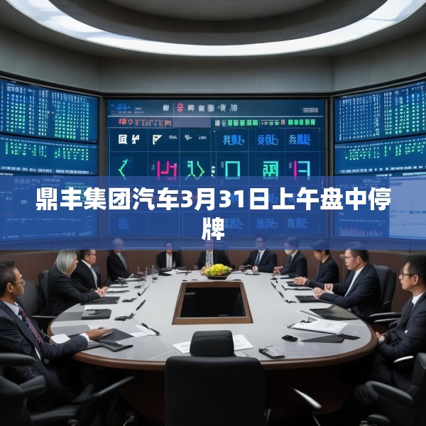 鼎丰集团汽车3月31日上午盘中停牌