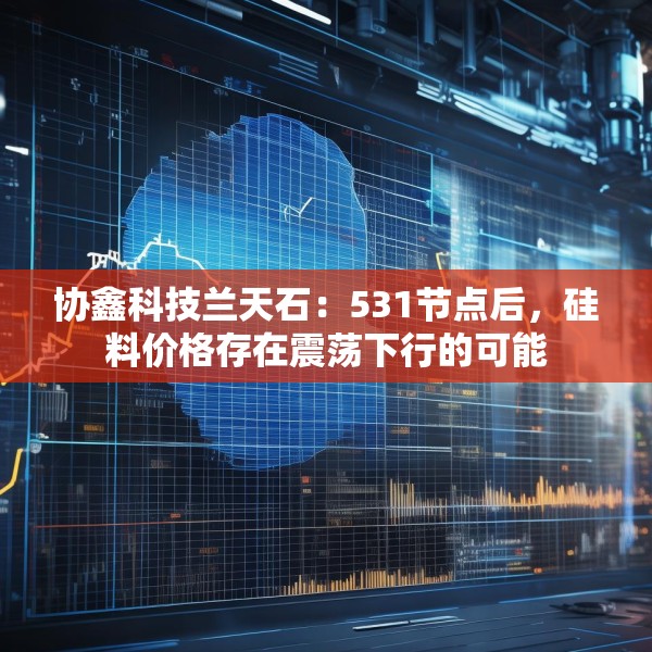 协鑫科技兰天石：531节点后，硅料价格存在震荡下行的可能