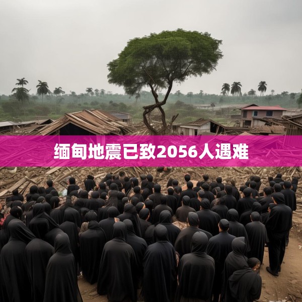 缅甸地震已致2056人遇难