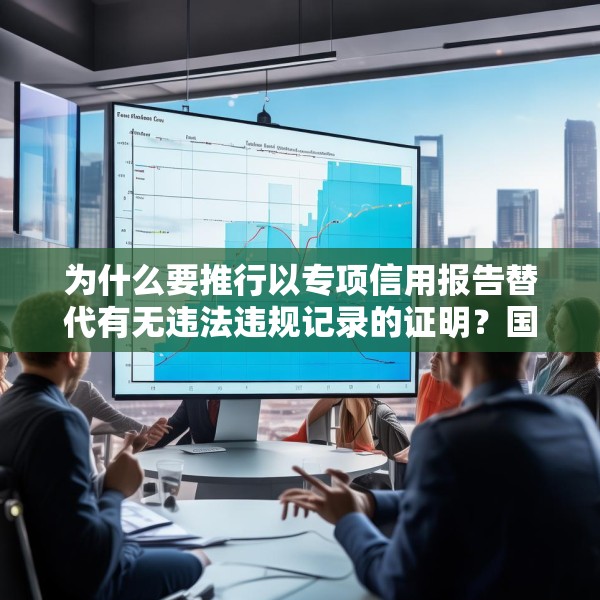 为什么要推行以专项信用报告替代有无违法违规记录的证明？国家发改委答问