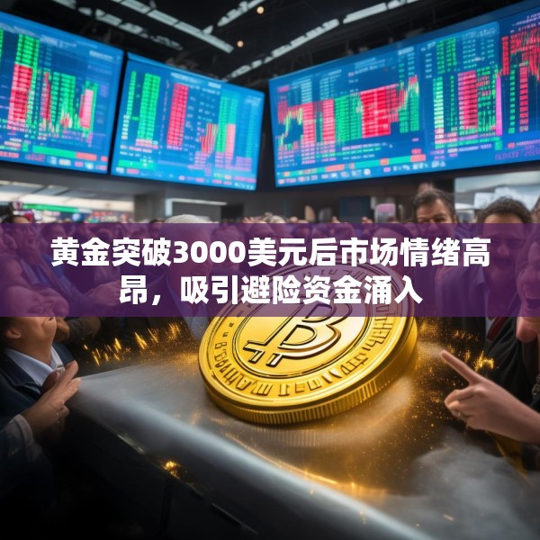 黄金突破3000美元后市场情绪高昂，吸引避险资金涌入