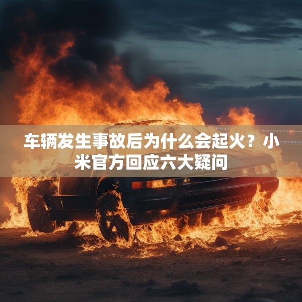 车辆发生事故后为什么会起火？小米官方回应六大疑问
