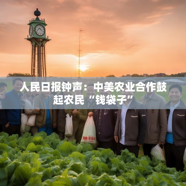人民日报钟声：中美农业合作鼓起农民“钱袋子”