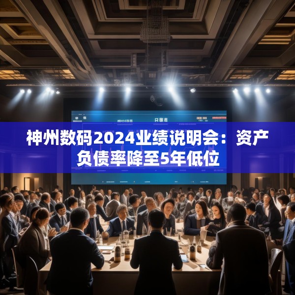 神州数码2024业绩说明会：资产负债率降至5年低位