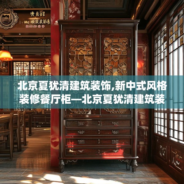北京夏犹清建筑装饰,新中式风格装修餐厅柜—北京夏犹清建筑装饰238.a114b115c118fgy.125htyj