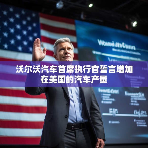 沃尔沃汽车首席执行官誓言增加在美国的汽车产量