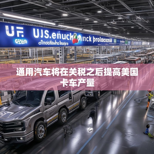 通用汽车将在关税之后提高美国卡车产量