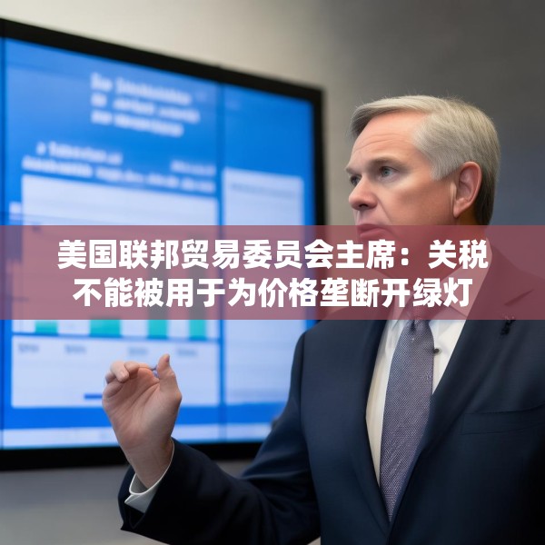 美国联邦贸易委员会主席：关税不能被用于为价格垄断开绿灯