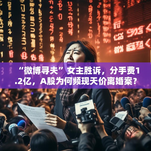 “微博寻夫”女主胜诉，分手费1.2亿，A股为何频现天价离婚案？