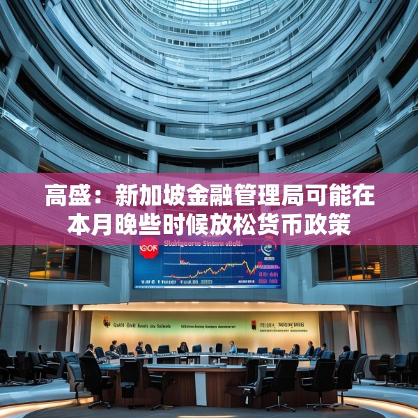高盛：新加坡金融管理局可能在本月晚些时候放松货币政策