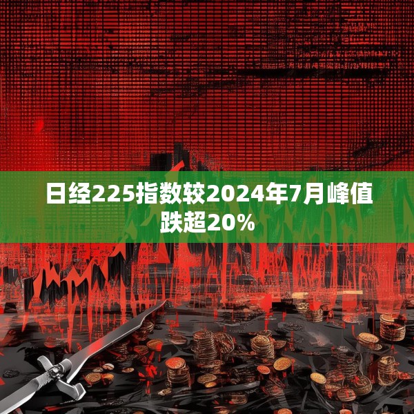 日经225指数较2024年7月峰值跌超20%