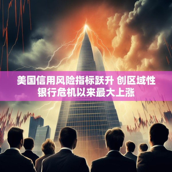 美国信用风险指标跃升 创区域性银行危机以来最大上涨