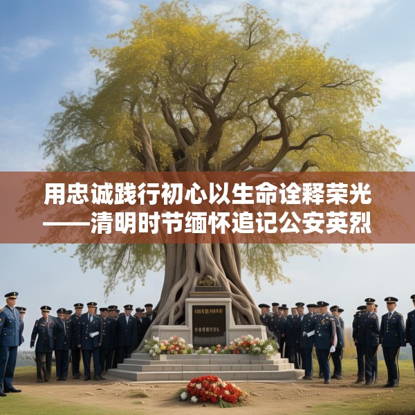 用忠诚践行初心以生命诠释荣光——清明时节缅怀追记公安英烈