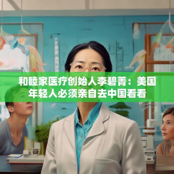和睦家医疗创始人李碧菁：美国年轻人必须亲自去中国看看