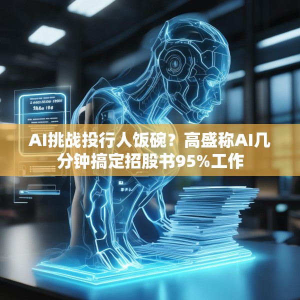 AI挑战投行人饭碗？高盛称AI几分钟搞定招股书95%工作