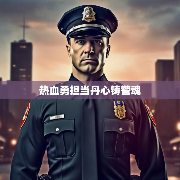 热血勇担当丹心铸警魂