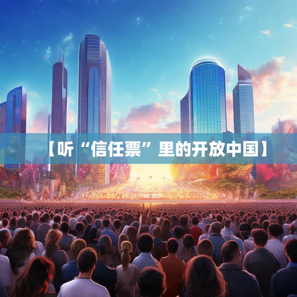 【听“信任票”里的开放中国】