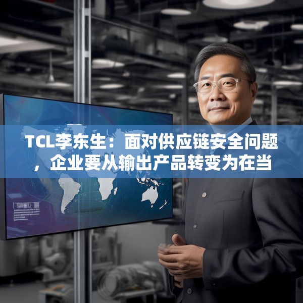 TCL李东生：面对供应链安全问题，企业要从输出产品转变为在当地建立产业和供应链体系