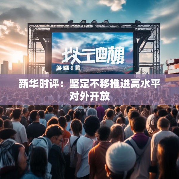 新华时评：坚定不移推进高水平对外开放