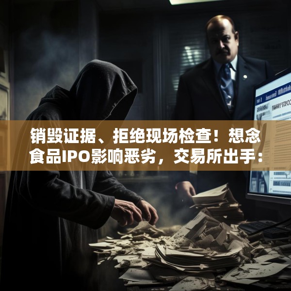 销毁证据、拒绝现场检查！想念食品IPO影响恶劣，交易所出手：5年内禁止申报