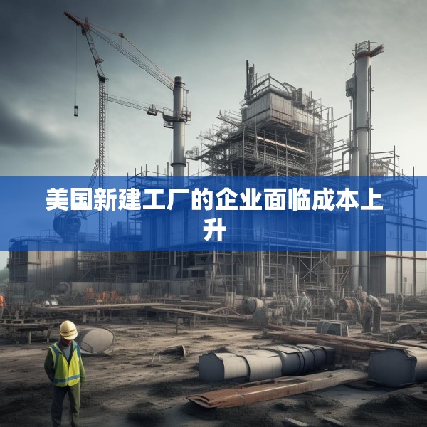 美国新建工厂的企业面临成本上升