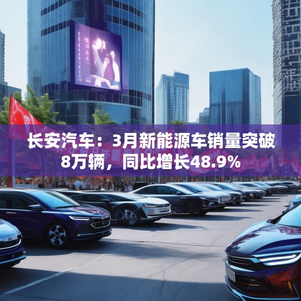 长安汽车：3月新能源车销量突破8万辆，同比增长48.9%