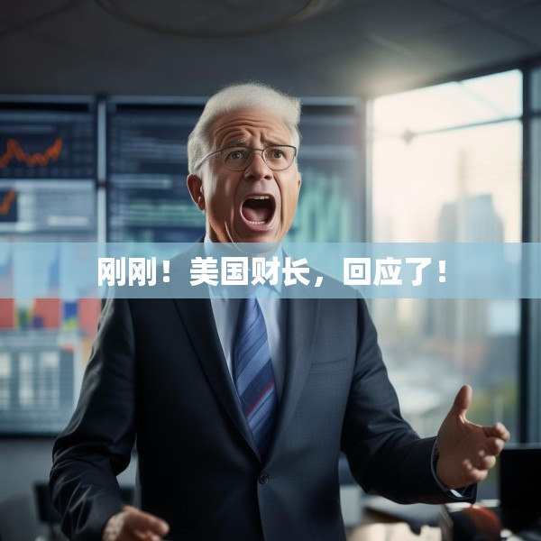 刚刚！美国财长，回应了！