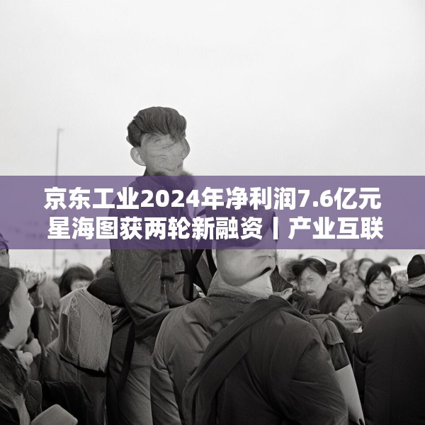 京东工业2024年净利润7.6亿元 星海图获两轮新融资丨产业互联网周报