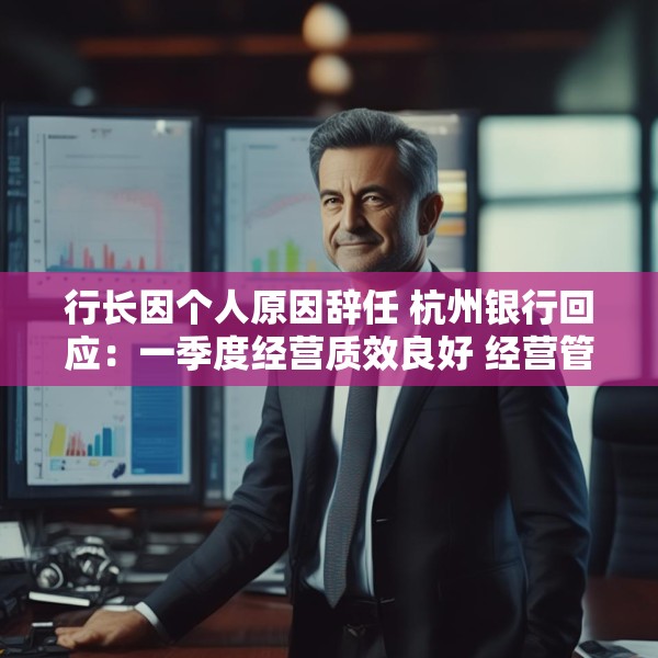 行长因个人原因辞任 杭州银行回应：一季度经营质效良好 经营管理不受影响 董事长代为履职