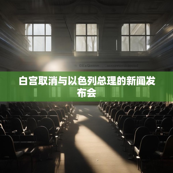 白宫取消与以色列总理的新闻发布会