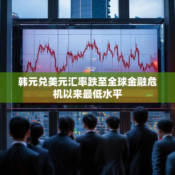韩元兑美元汇率跌至全球金融危机以来最低水平